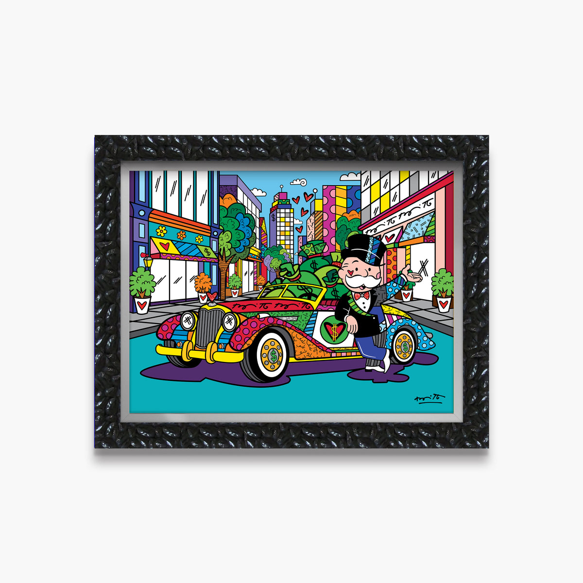 King Of The Town (Monopoly By Britto) - Limited Edition Print