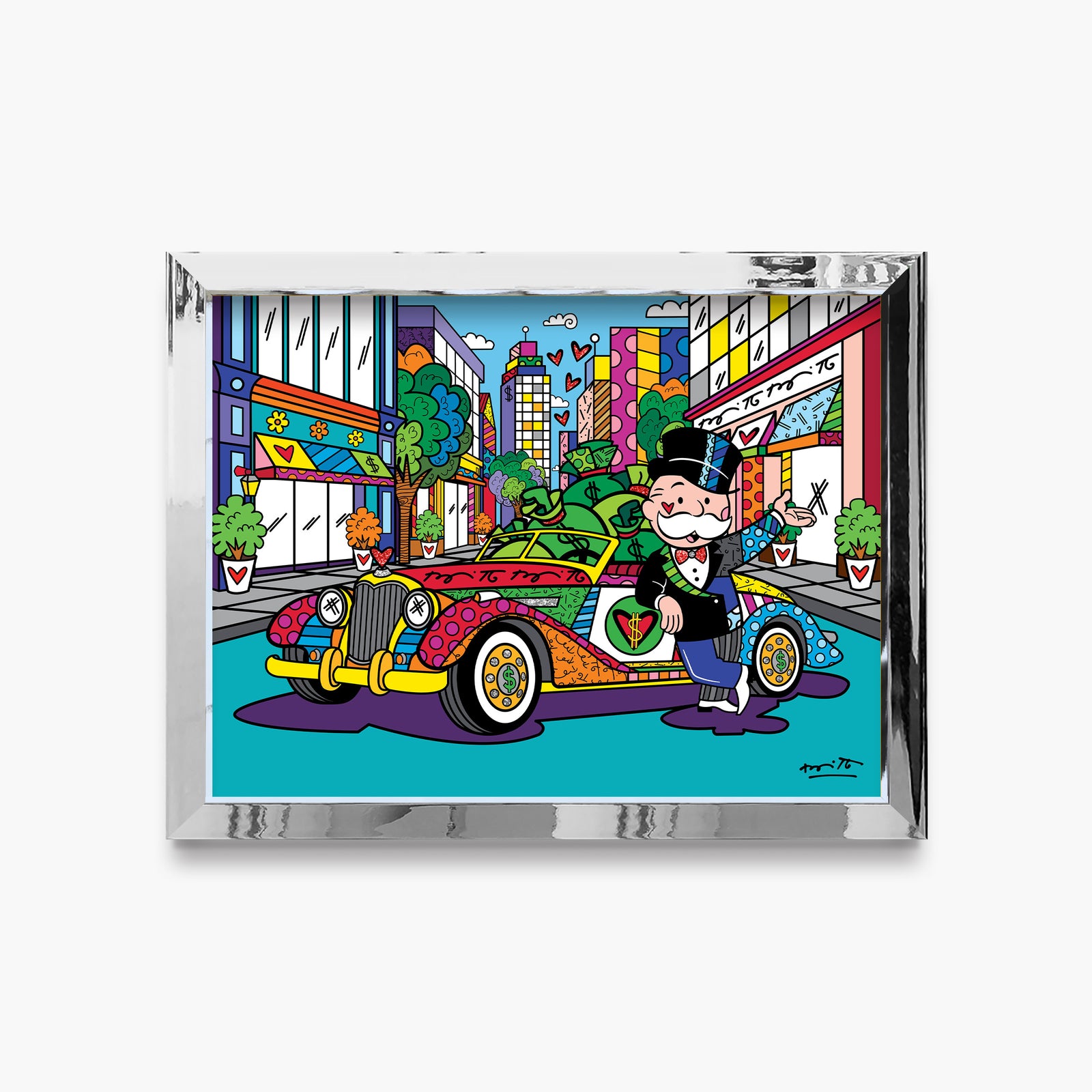 King Of The Town (Monopoly By Britto) - Limited Edition Print
