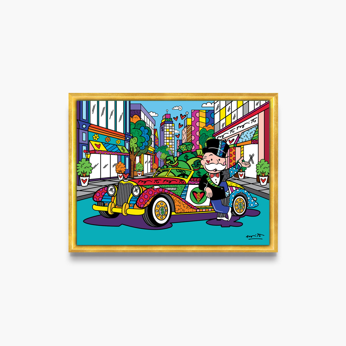 King Of The Town (Monopoly By Britto) - Limited Edition Print
