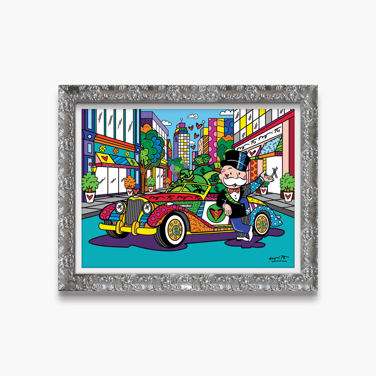 King Of The Town (Monopoly By Britto) - Limited Edition Print
