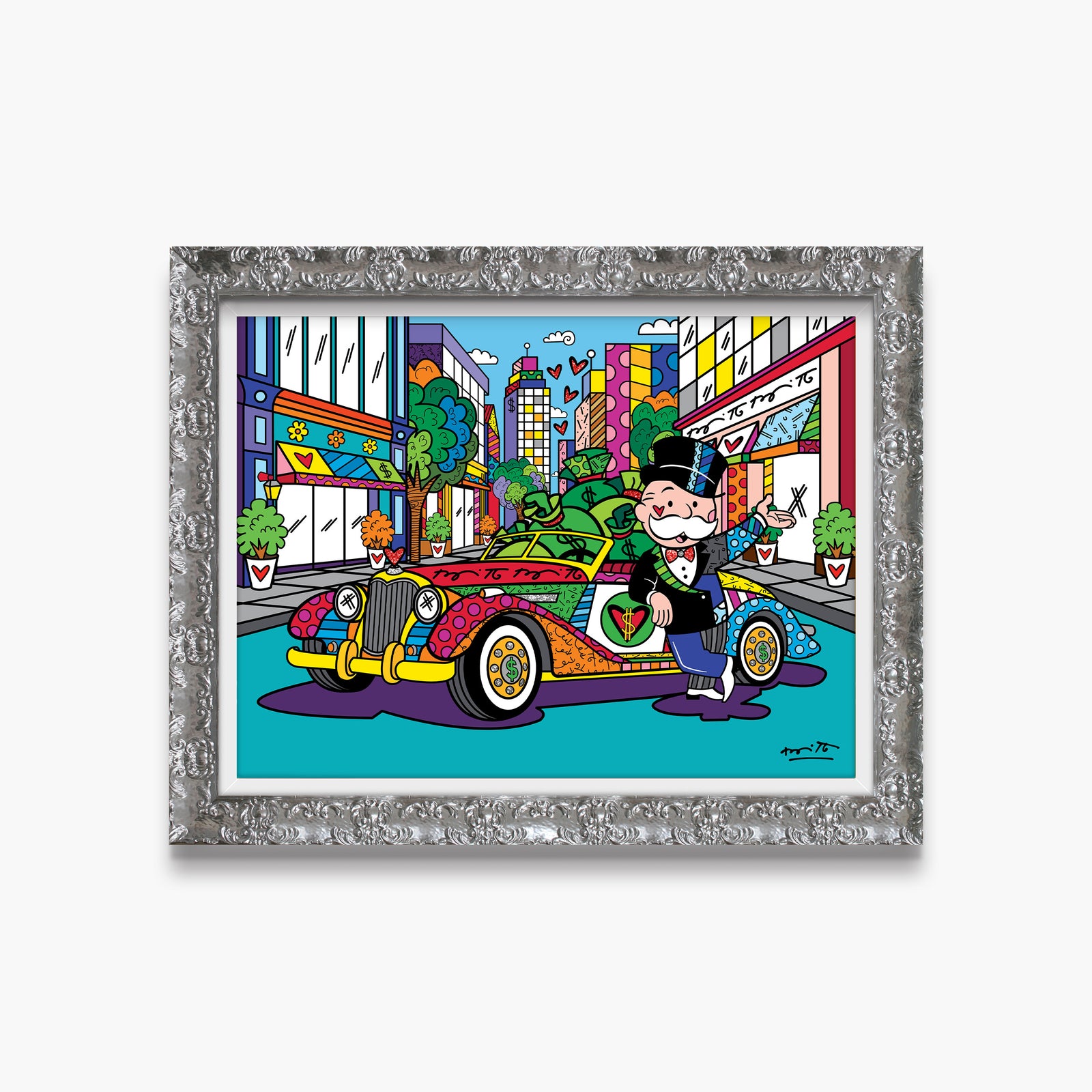 King Of The Town (Monopoly By Britto) - Limited Edition Print