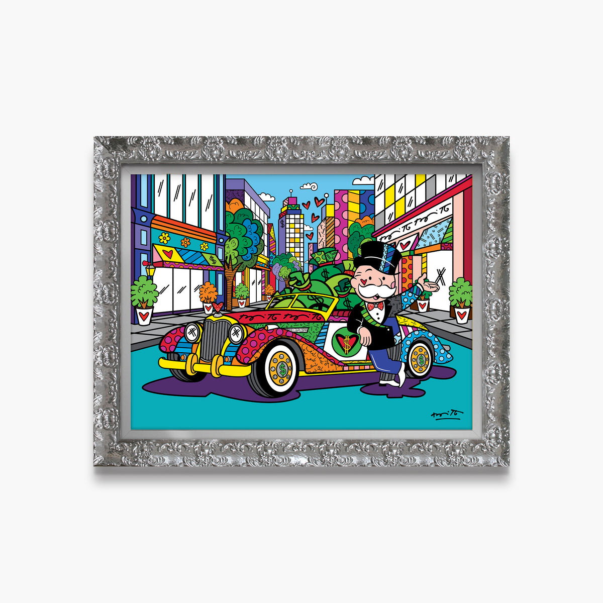 King Of The Town (Monopoly By Britto) - Limited Edition Print