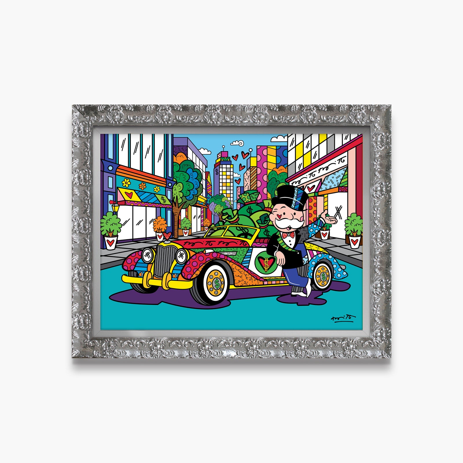 King Of The Town (Monopoly By Britto) - Limited Edition Print
