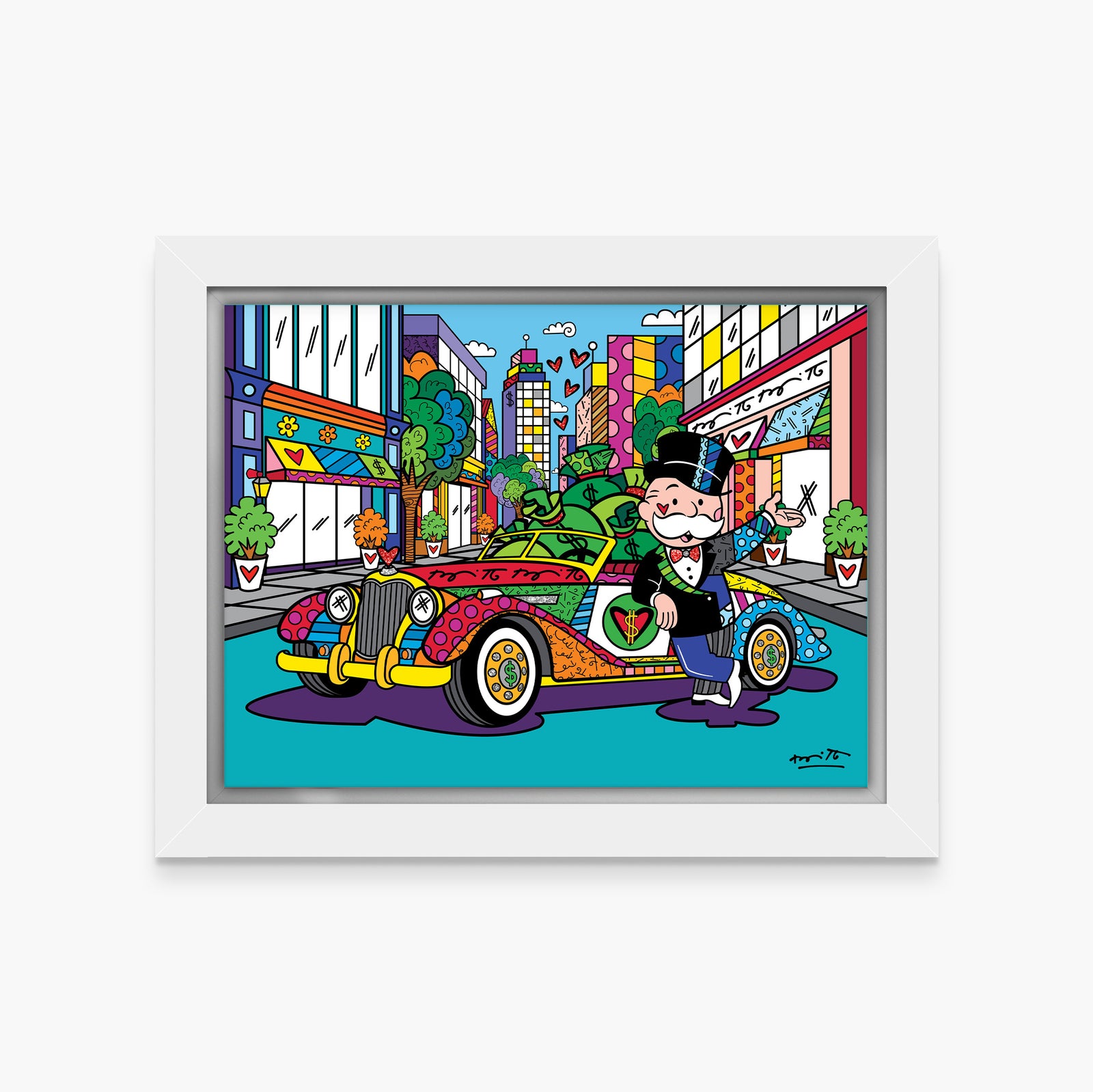 King Of The Town (Monopoly By Britto) - Limited Edition Print