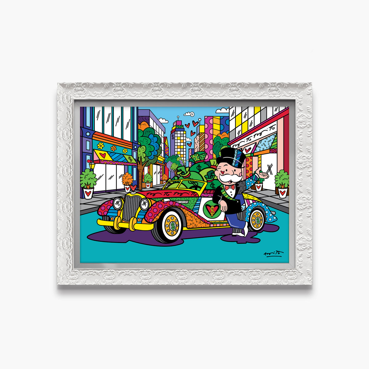 King Of The Town (Monopoly By Britto) - Limited Edition Print