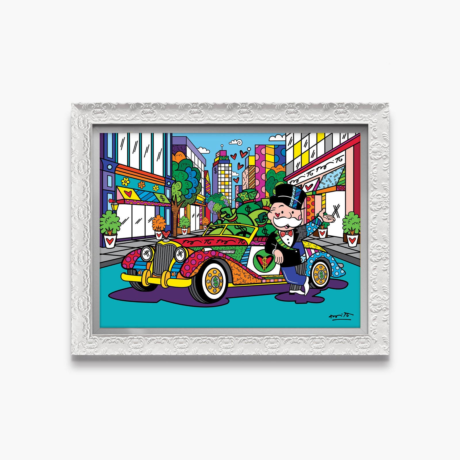 King Of The Town (Monopoly By Britto) - Limited Edition Print