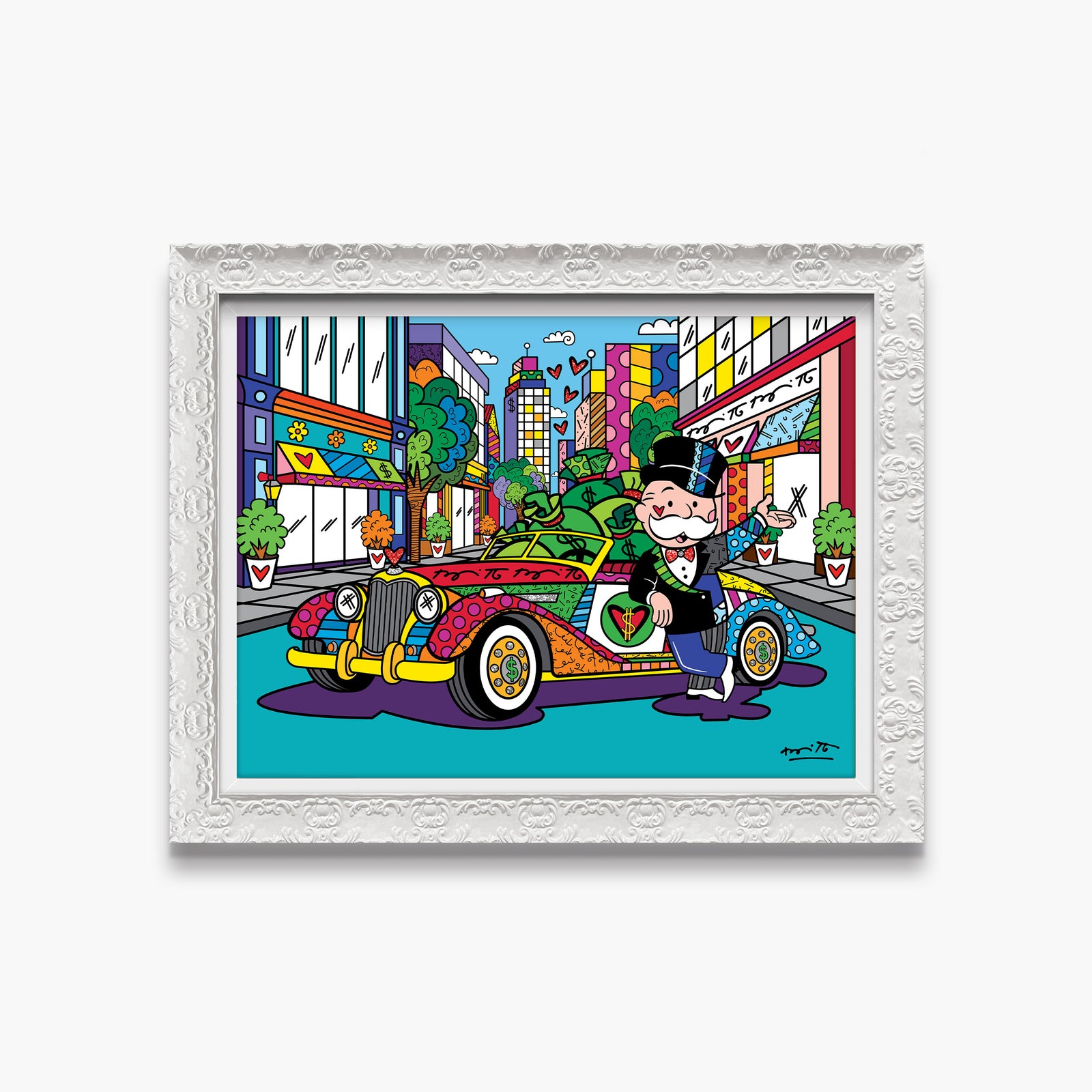King Of The Town (Monopoly By Britto) - Limited Edition Print