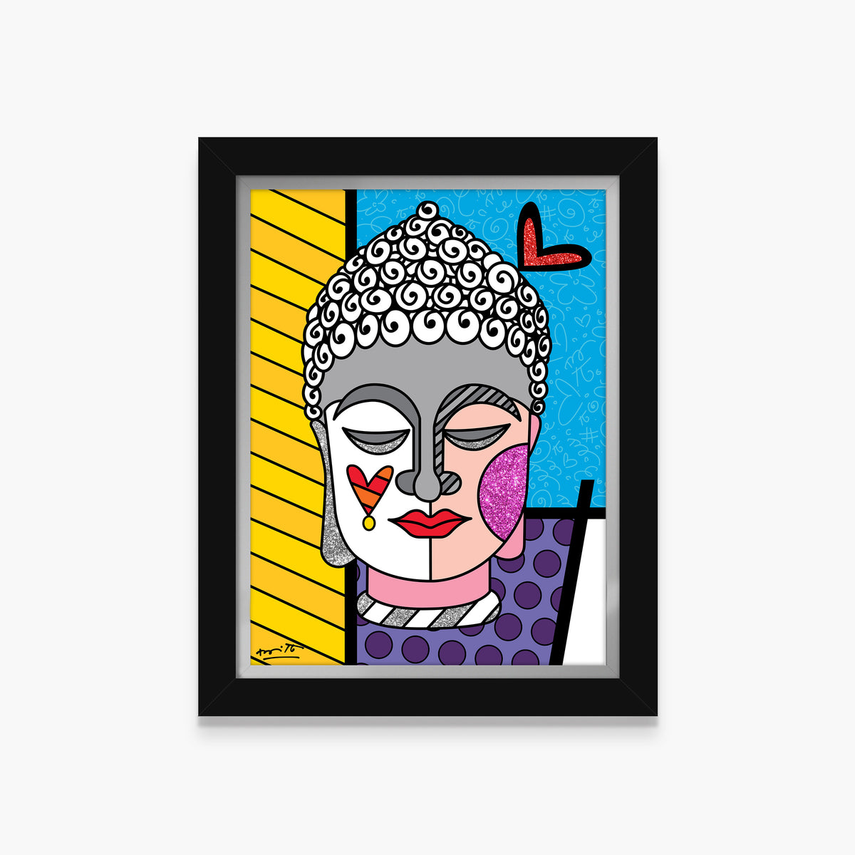 serenity limited edition print  artistic colorful design collectible