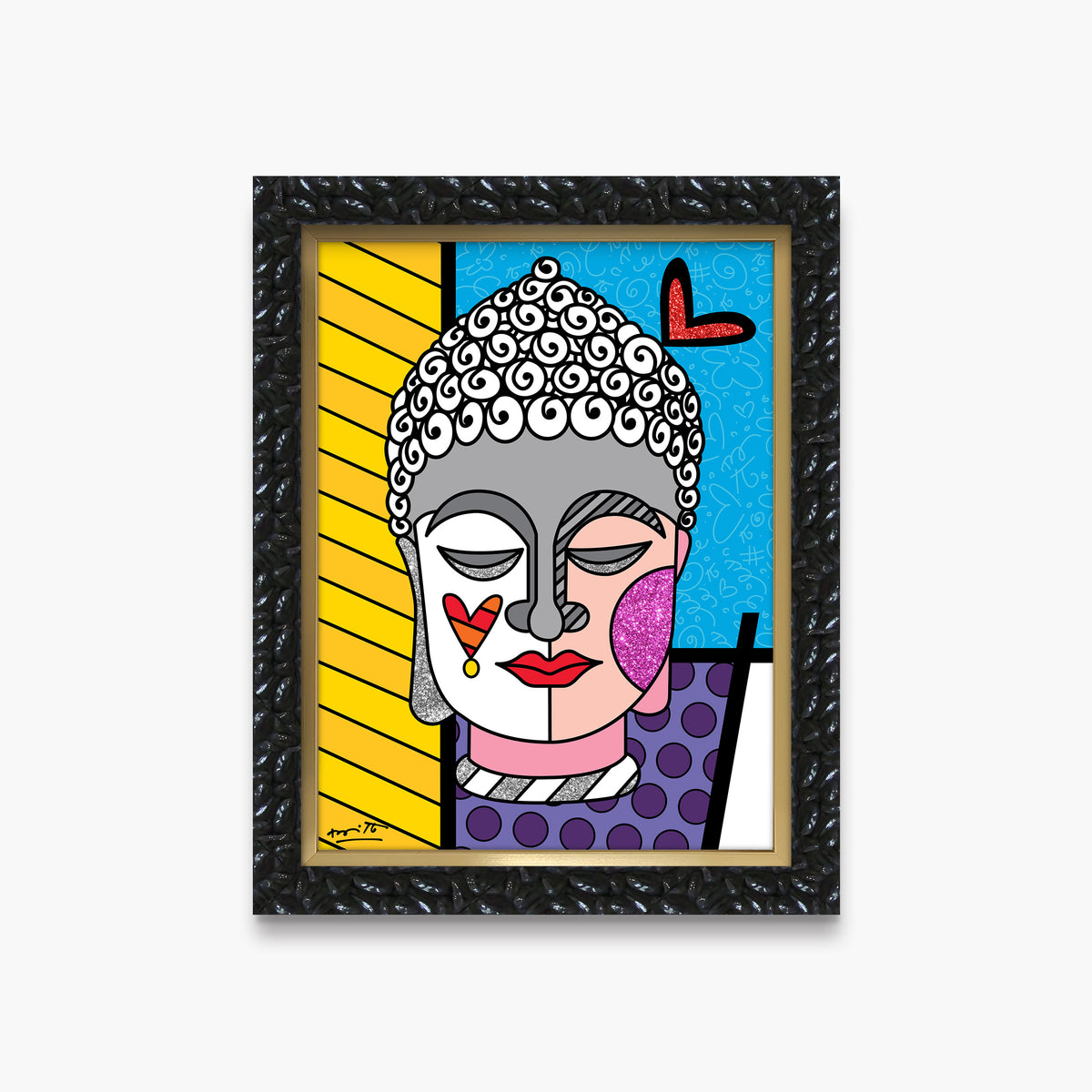 serenity limited edition print  artistic colorful design collectible