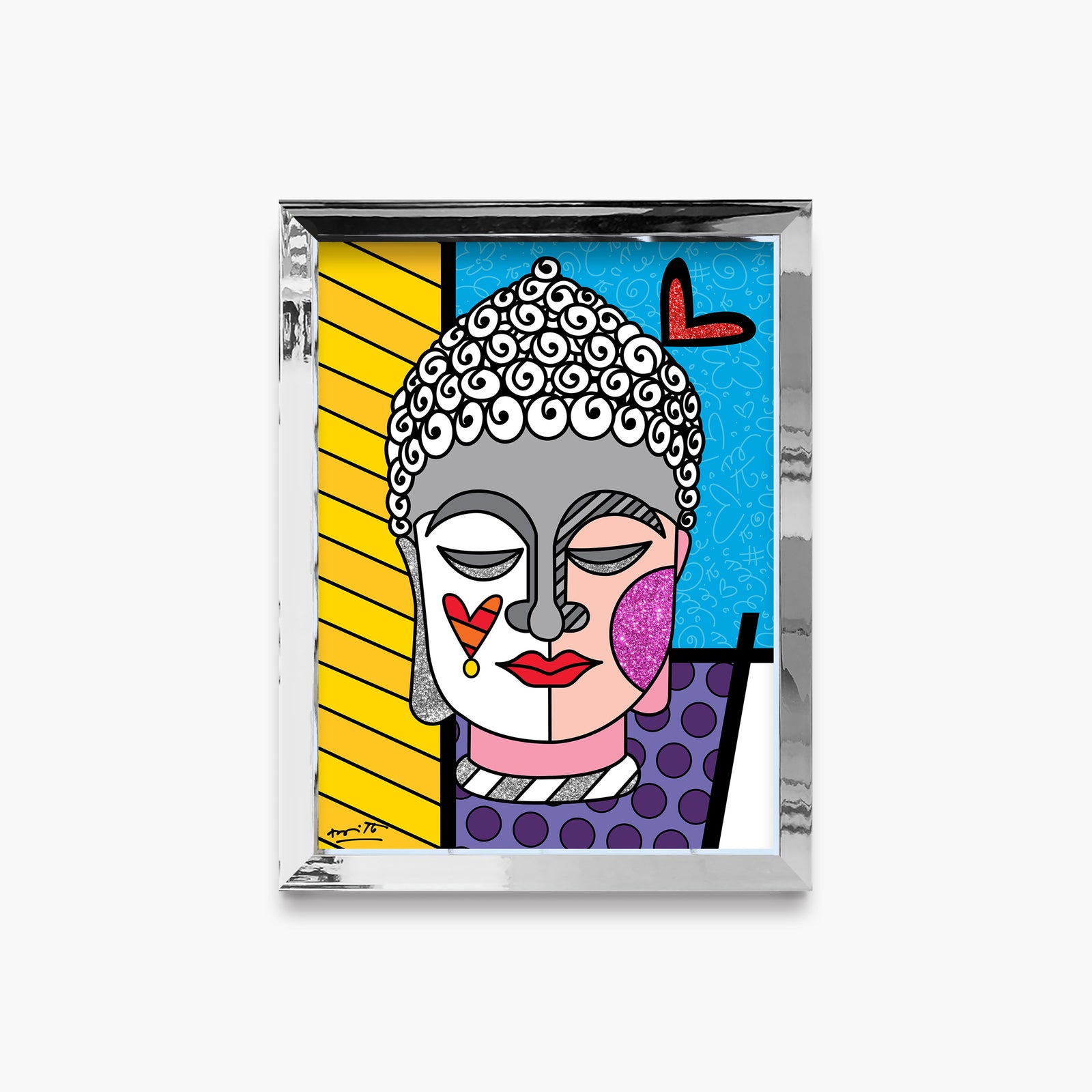 serenity limited edition print  artistic colorful design collectible