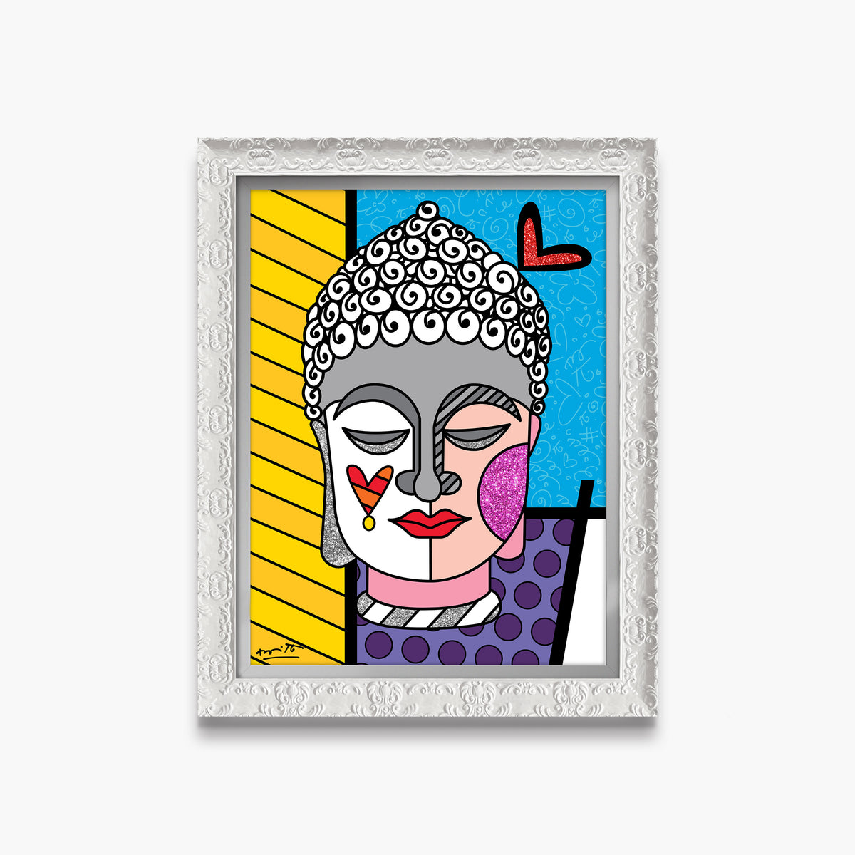 serenity limited edition print  artistic colorful design collectible