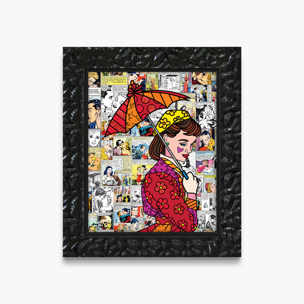 north beach limited edition print  colorful decorative collectible gift idea