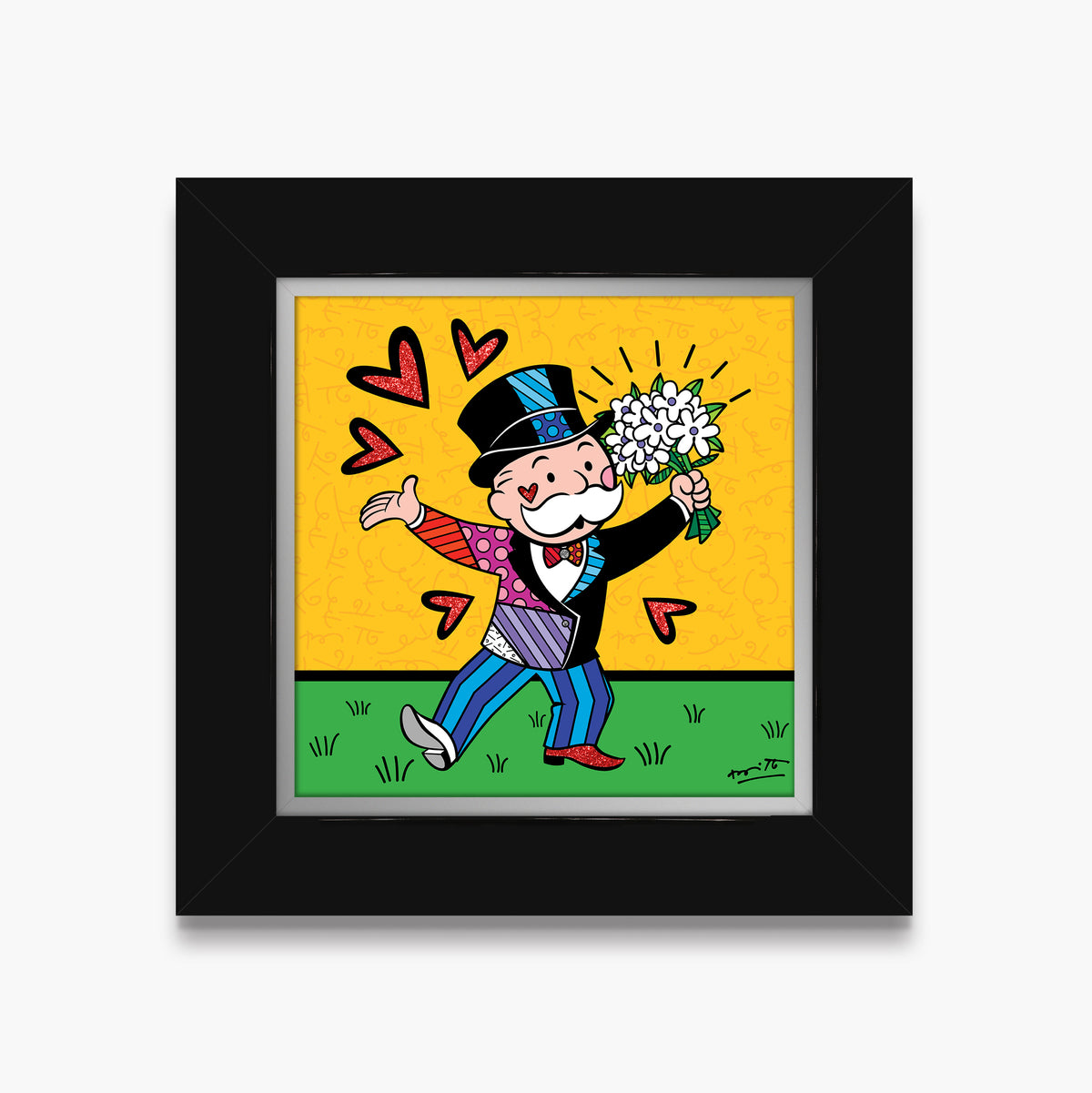 Flowers Of Joy (Monopoly By Britto) - Limited Edition Print