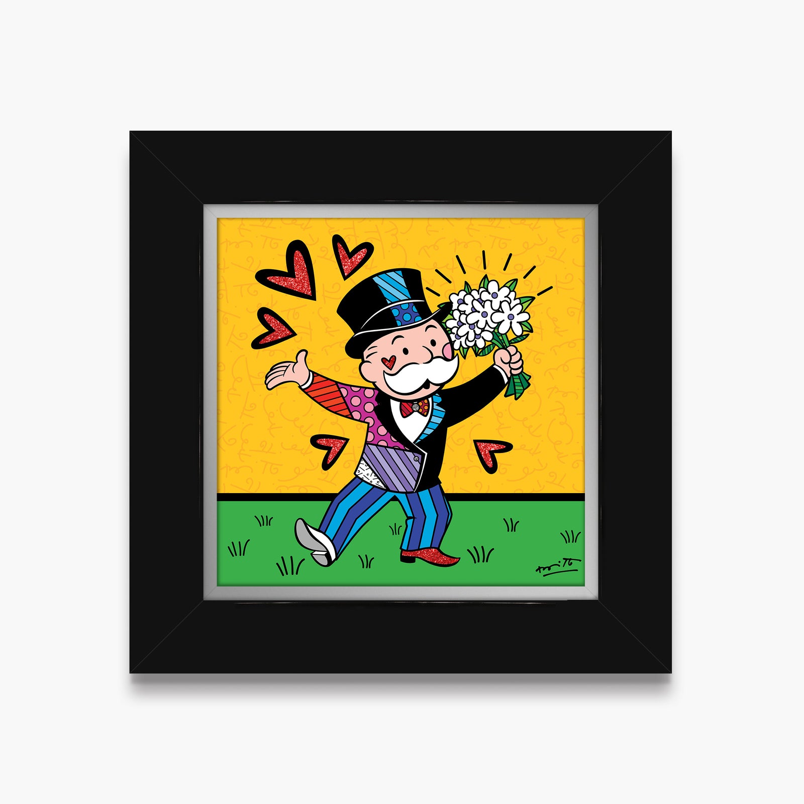 Flowers Of Joy (Monopoly By Britto) - Limited Edition Print