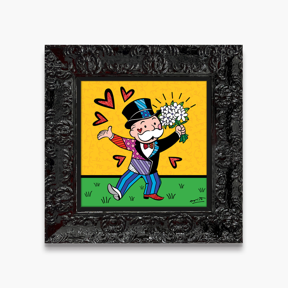 Flowers Of Joy (Monopoly By Britto) - Limited Edition Print