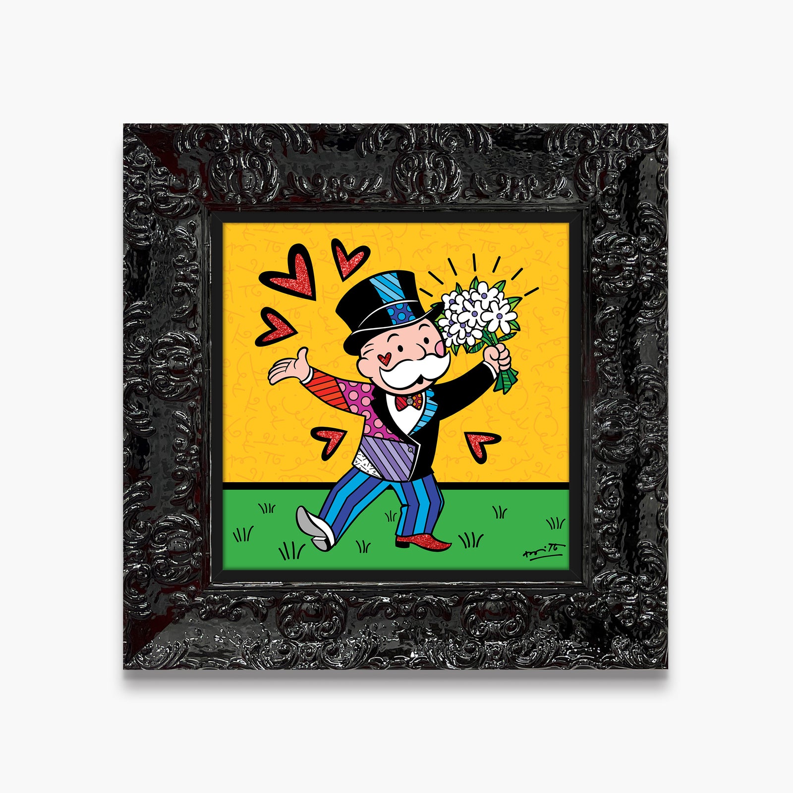 Flowers Of Joy (Monopoly By Britto) - Limited Edition Print