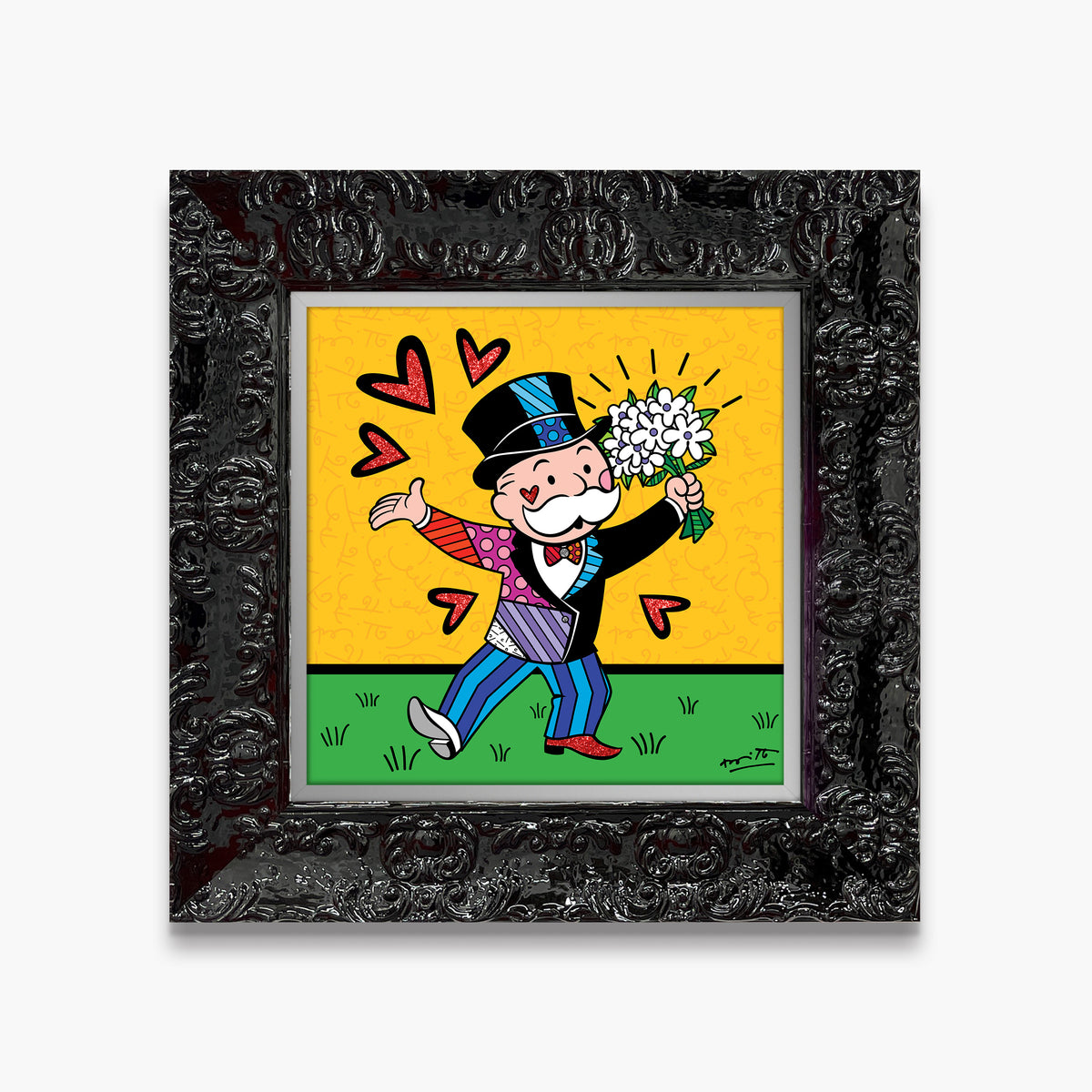 Flowers Of Joy (Monopoly By Britto) - Limited Edition Print