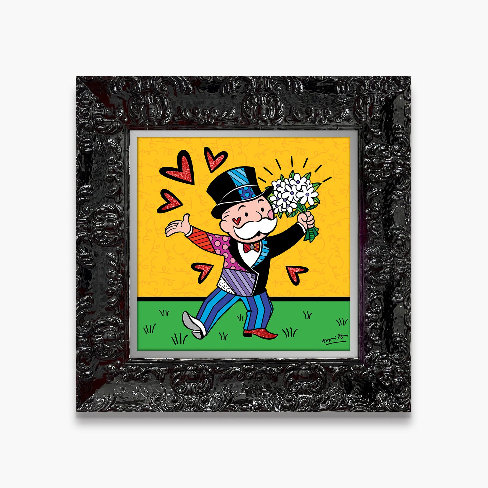 Flowers Of Joy (Monopoly By Britto) - Limited Edition Print