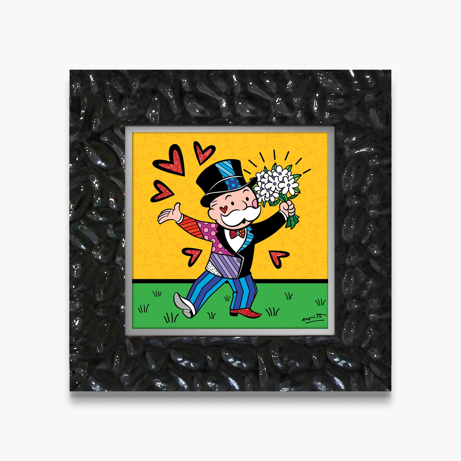 Flowers Of Joy (Monopoly By Britto) - Limited Edition Print