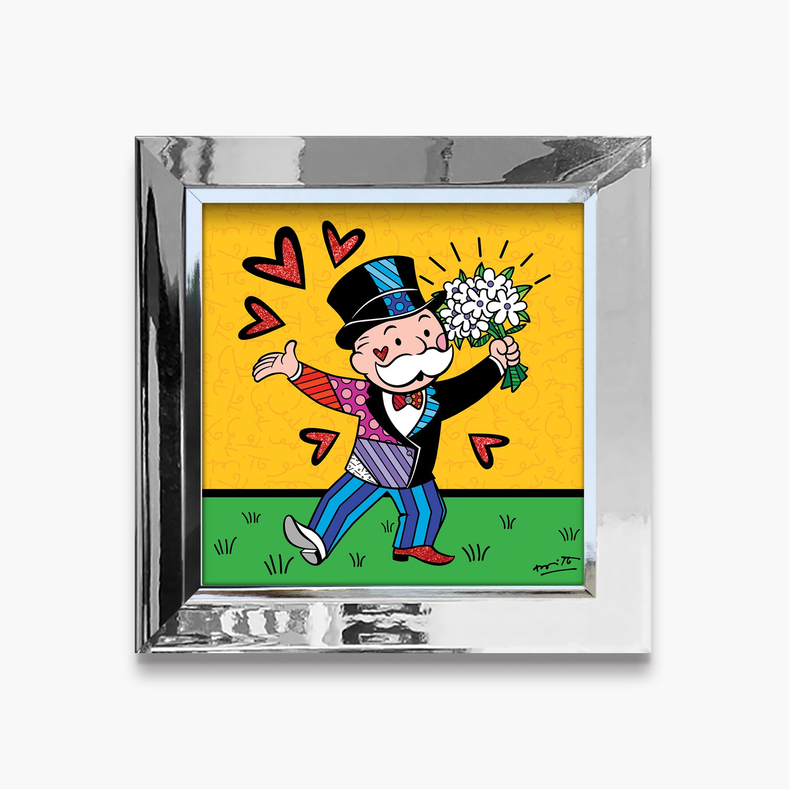 Flowers Of Joy (Monopoly By Britto) - Limited Edition Print