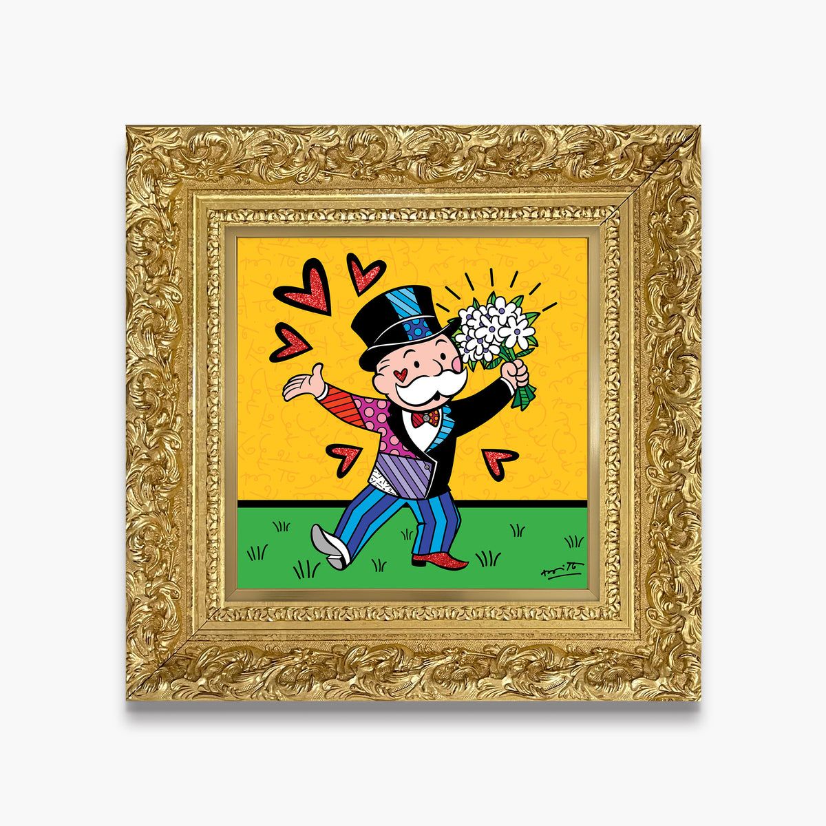 Flowers Of Joy (Monopoly By Britto) - Limited Edition Print