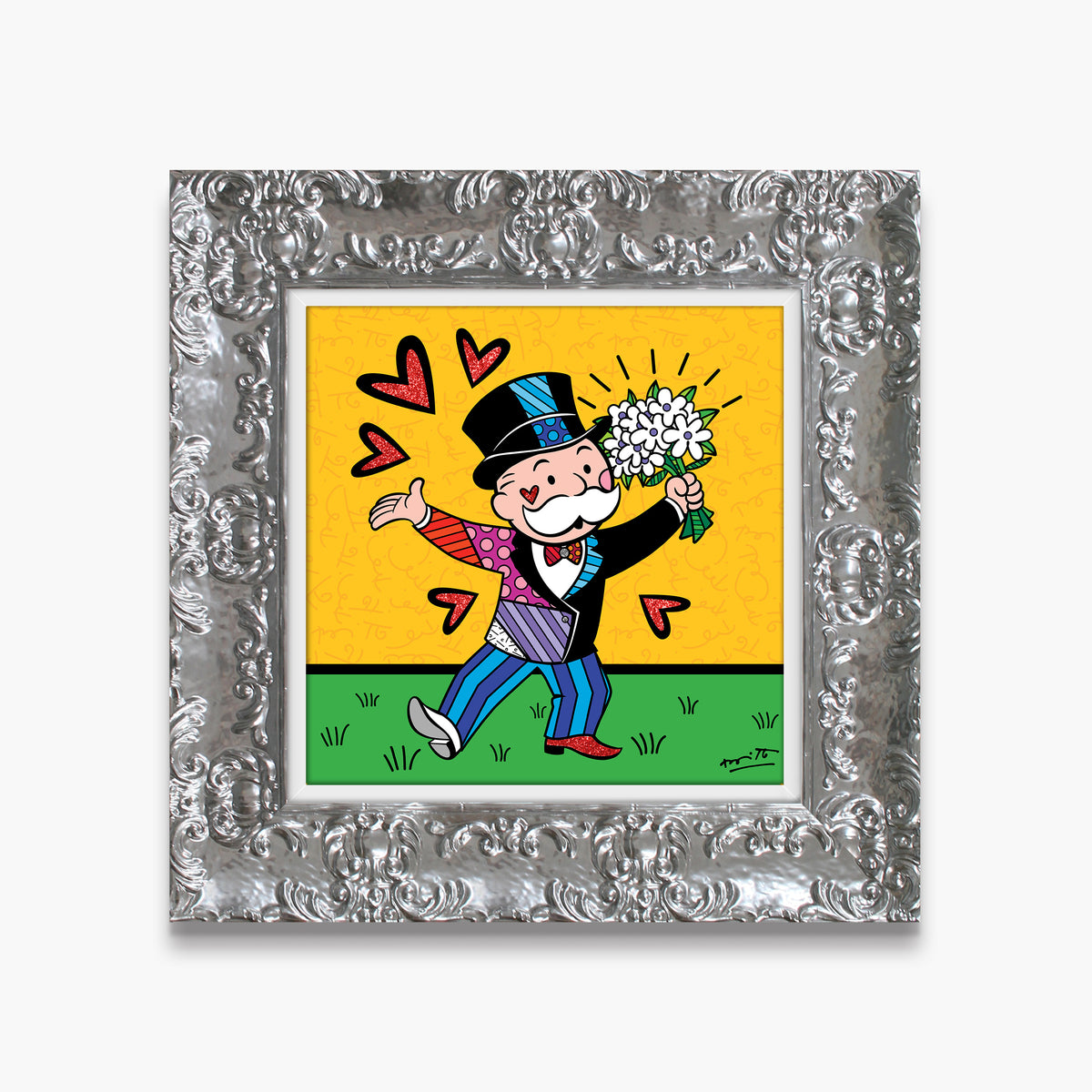 Flowers Of Joy (Monopoly By Britto) - Limited Edition Print