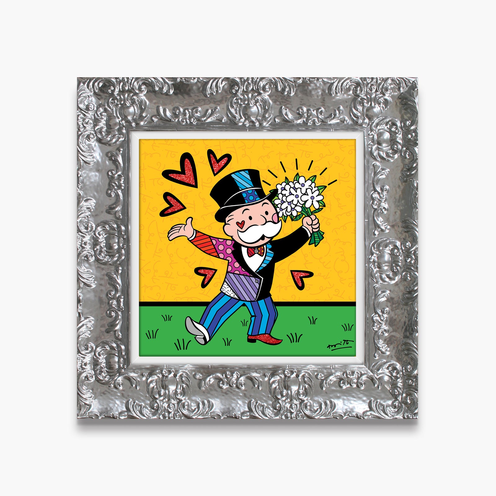 Flowers Of Joy (Monopoly By Britto) - Limited Edition Print