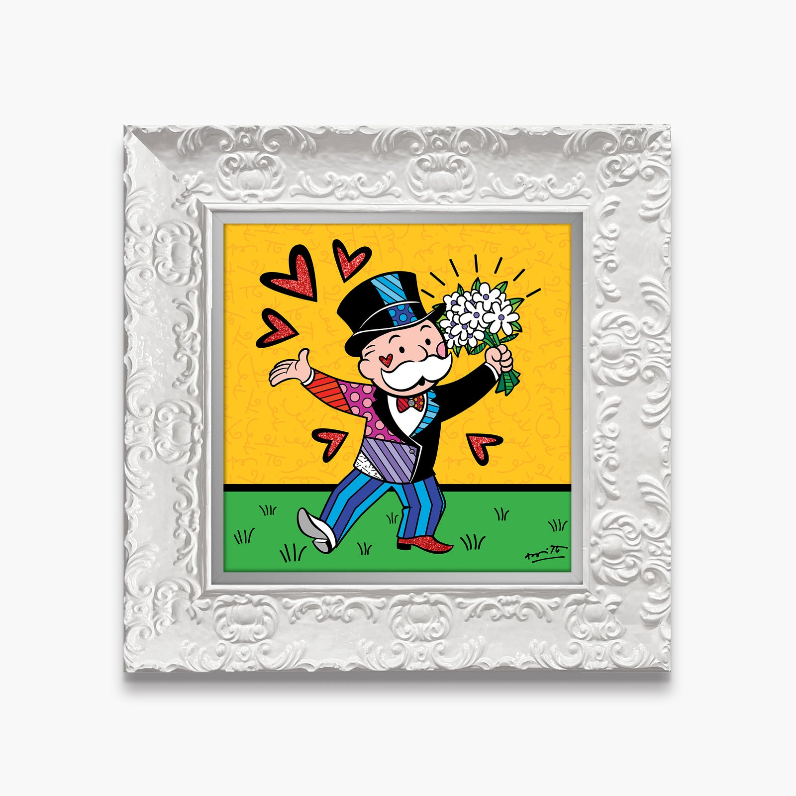 Flowers Of Joy (Monopoly By Britto) - Limited Edition Print
