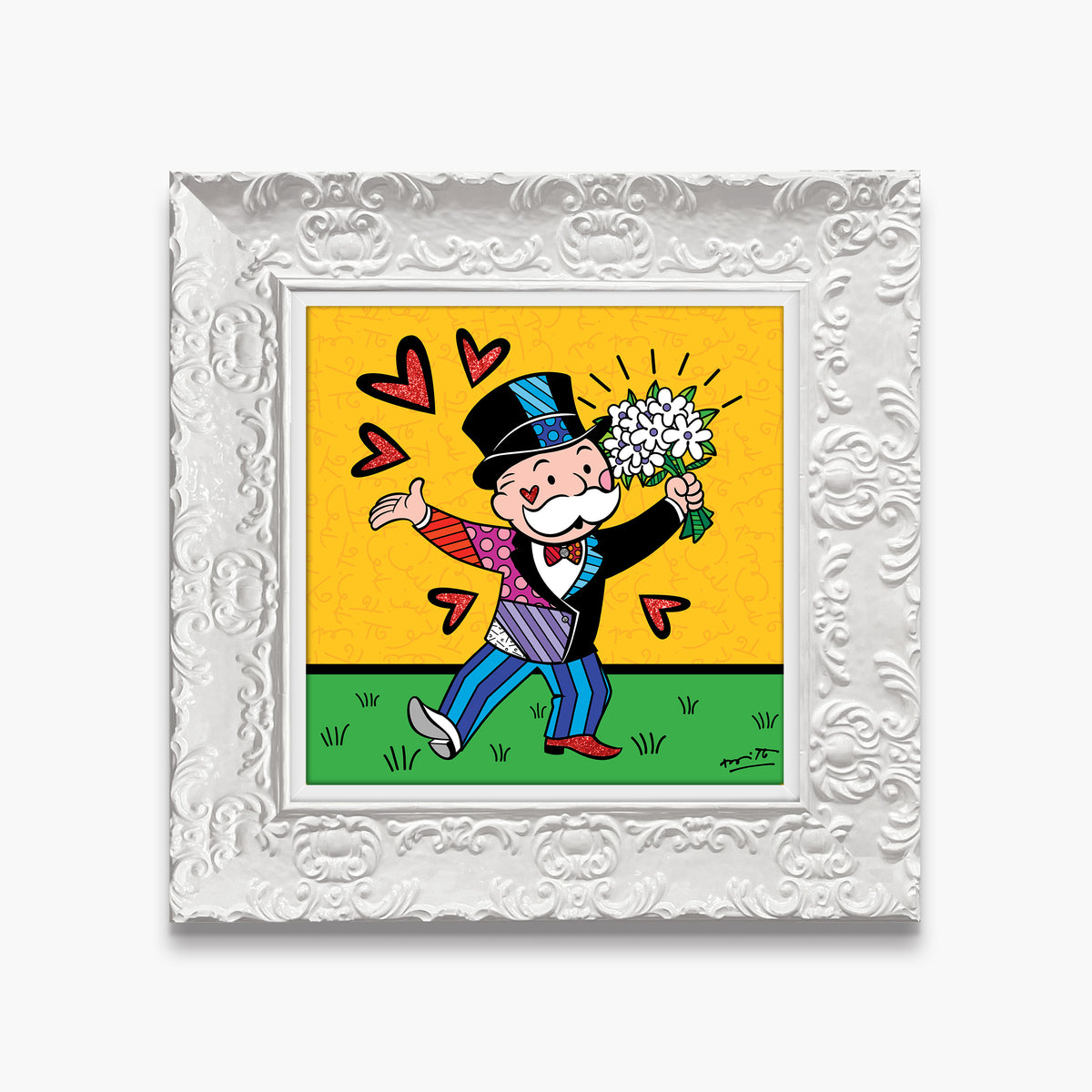 Flowers Of Joy (Monopoly By Britto) - Limited Edition Print