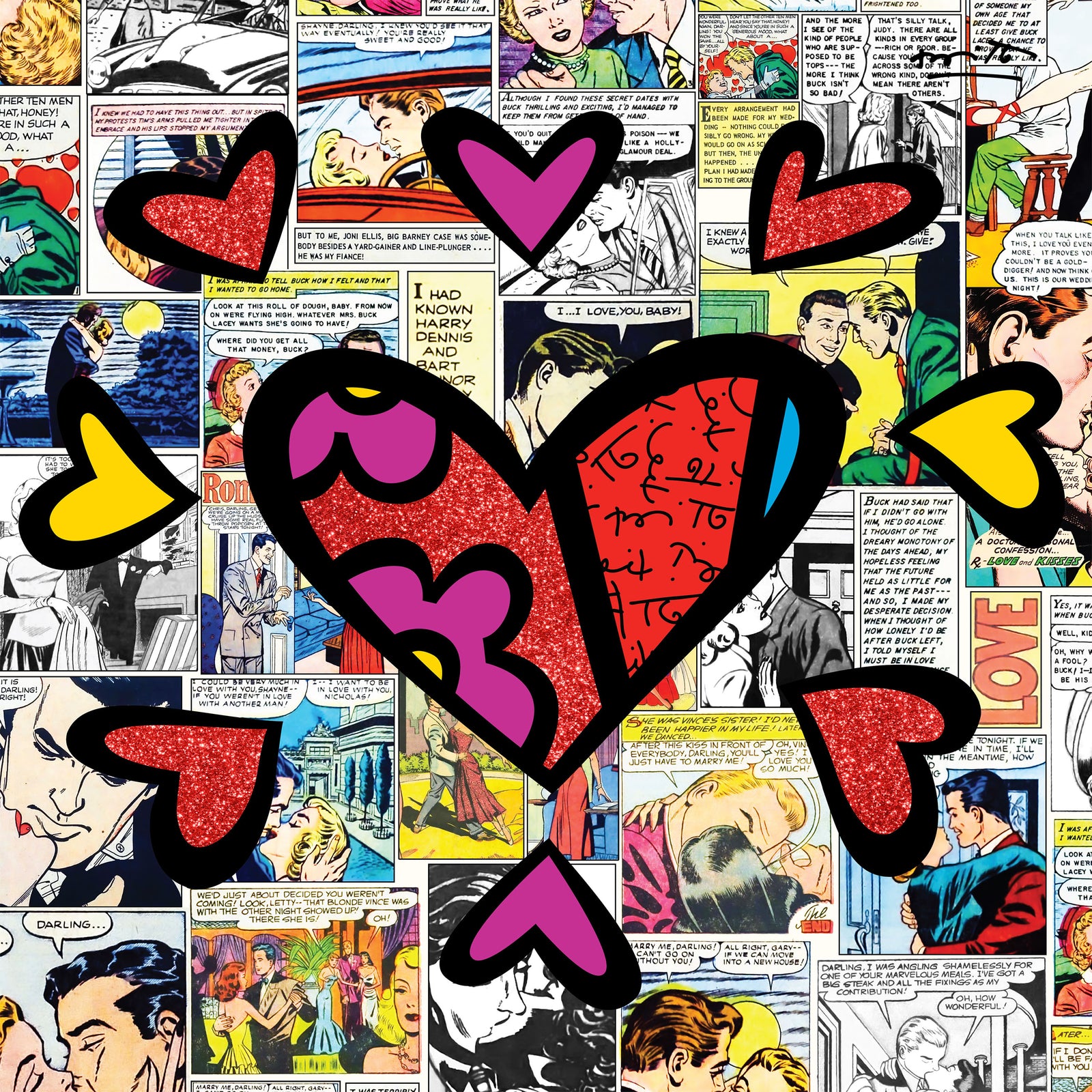 Love Circle Love - Limited Edition Print