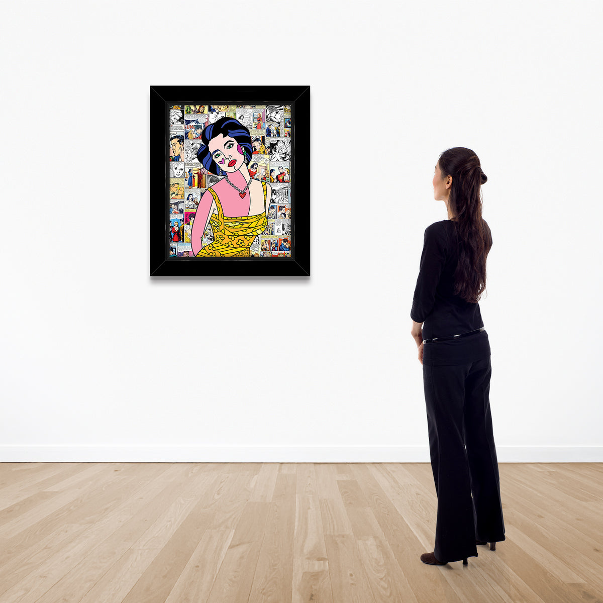 liz taylor limited edition print  colorful decorative collectible gift idea
