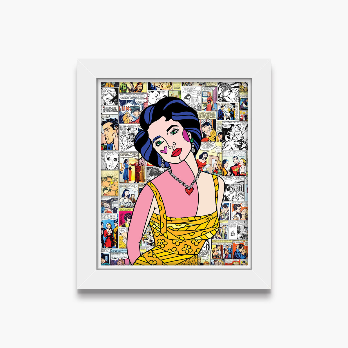 liz taylor limited edition print  colorful decorative collectible gift idea