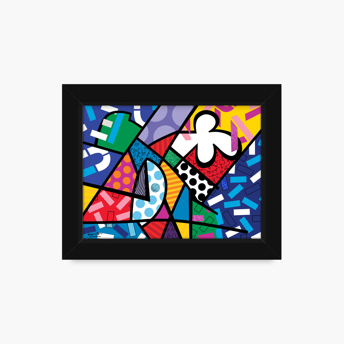 chaos limited edition print  artistic colorful design collectible