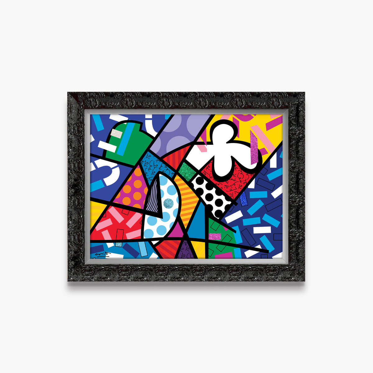 chaos limited edition print  artistic colorful design collectible