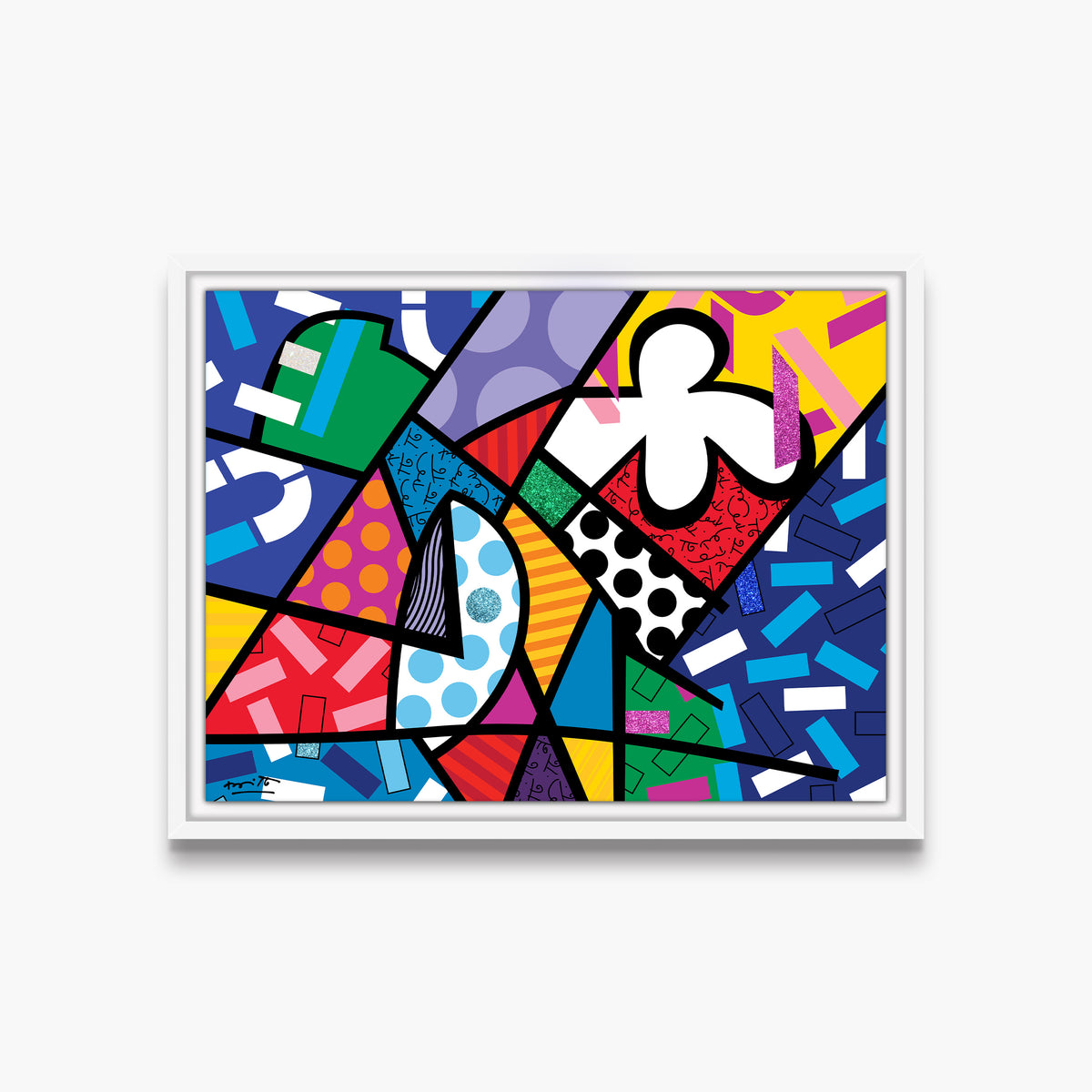 chaos limited edition print  artistic colorful design collectible