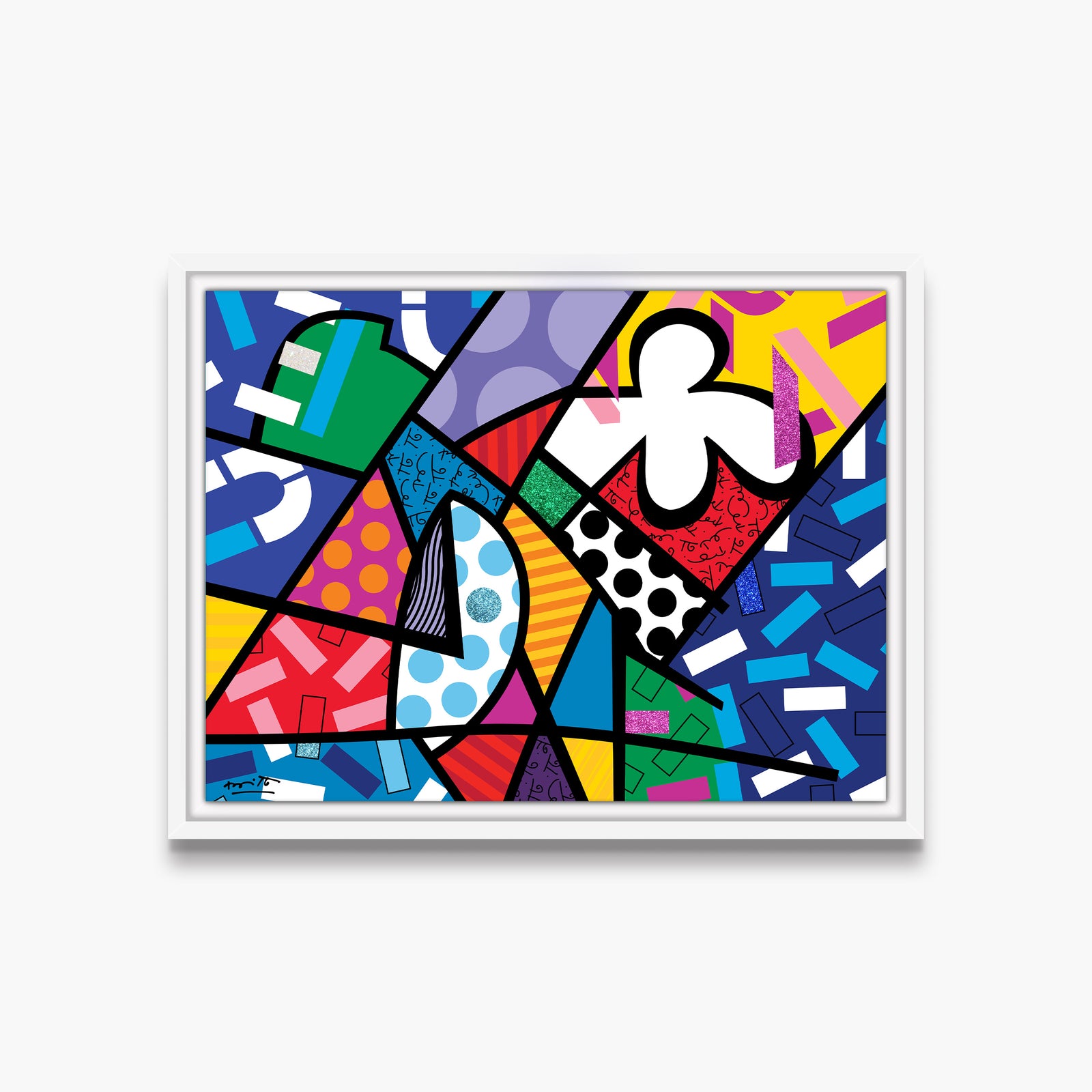 chaos limited edition print  artistic colorful design collectible