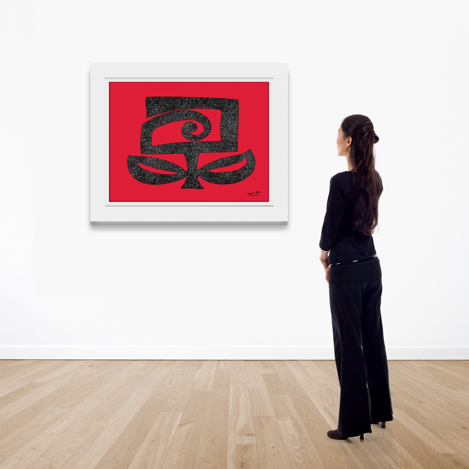 modern pop art lilis flower limited edition print  vibrant home decor