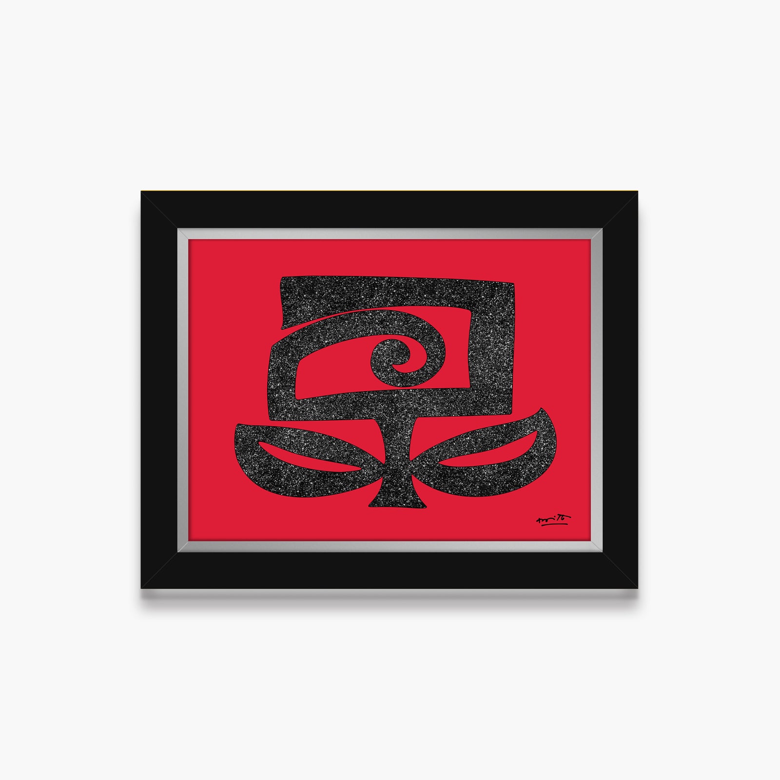 lilis flower limited edition print  artistic colorful design collectible