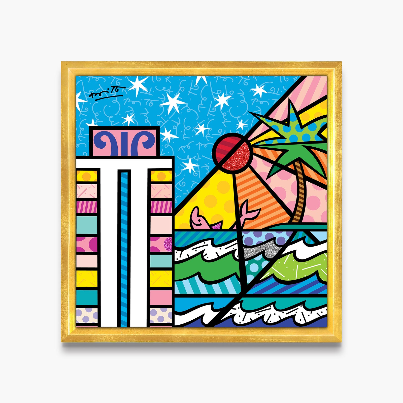 Deco Sunrise - Limited Edition Print