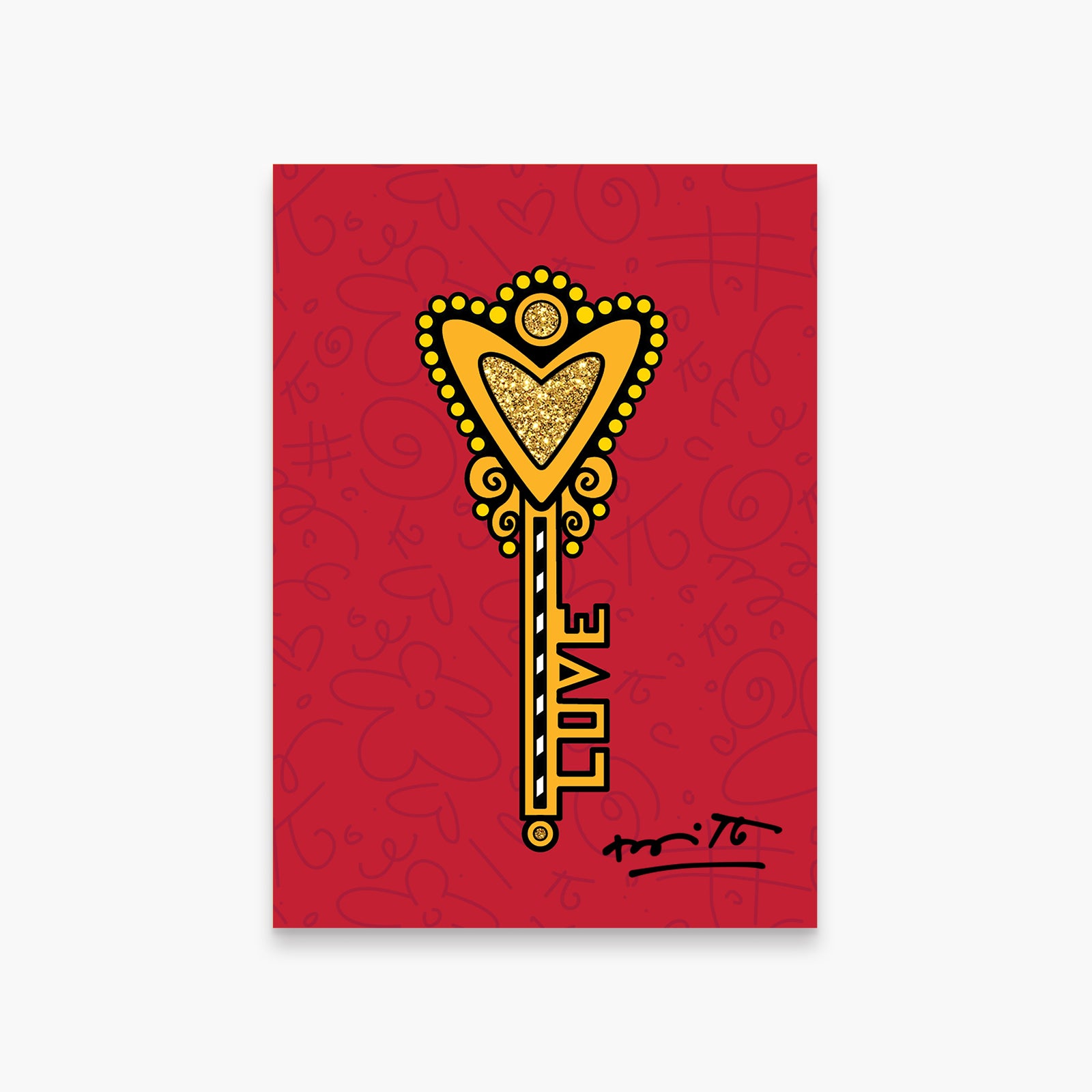 Key to My Heart - Limited Edition Print