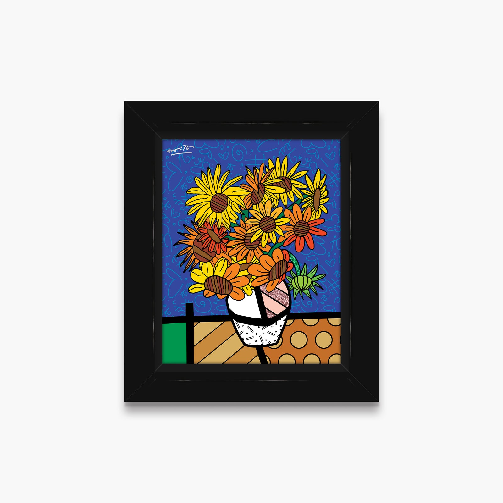 Golden Sunflowers - Limited Edition Print