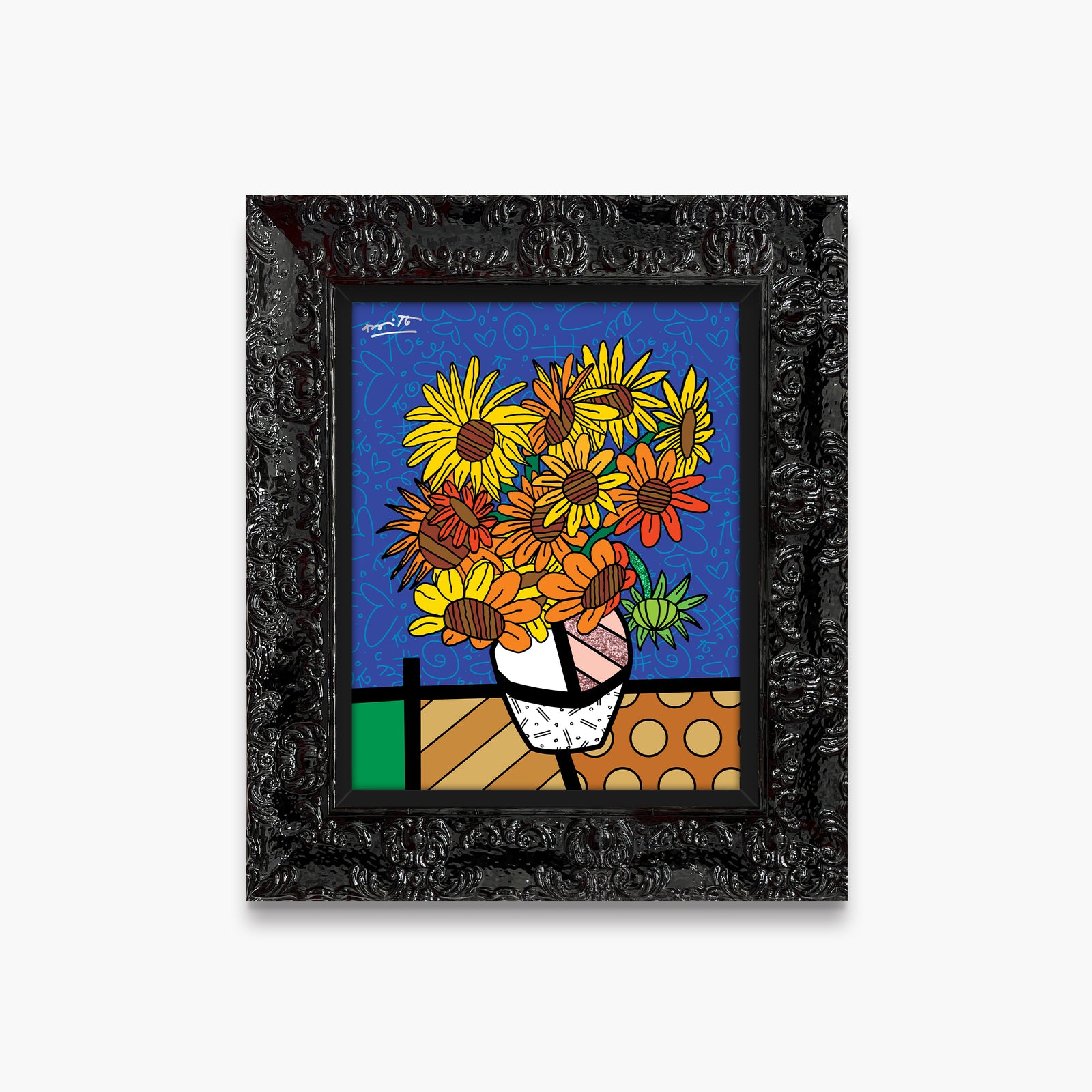 Golden Sunflowers - Limited Edition Print