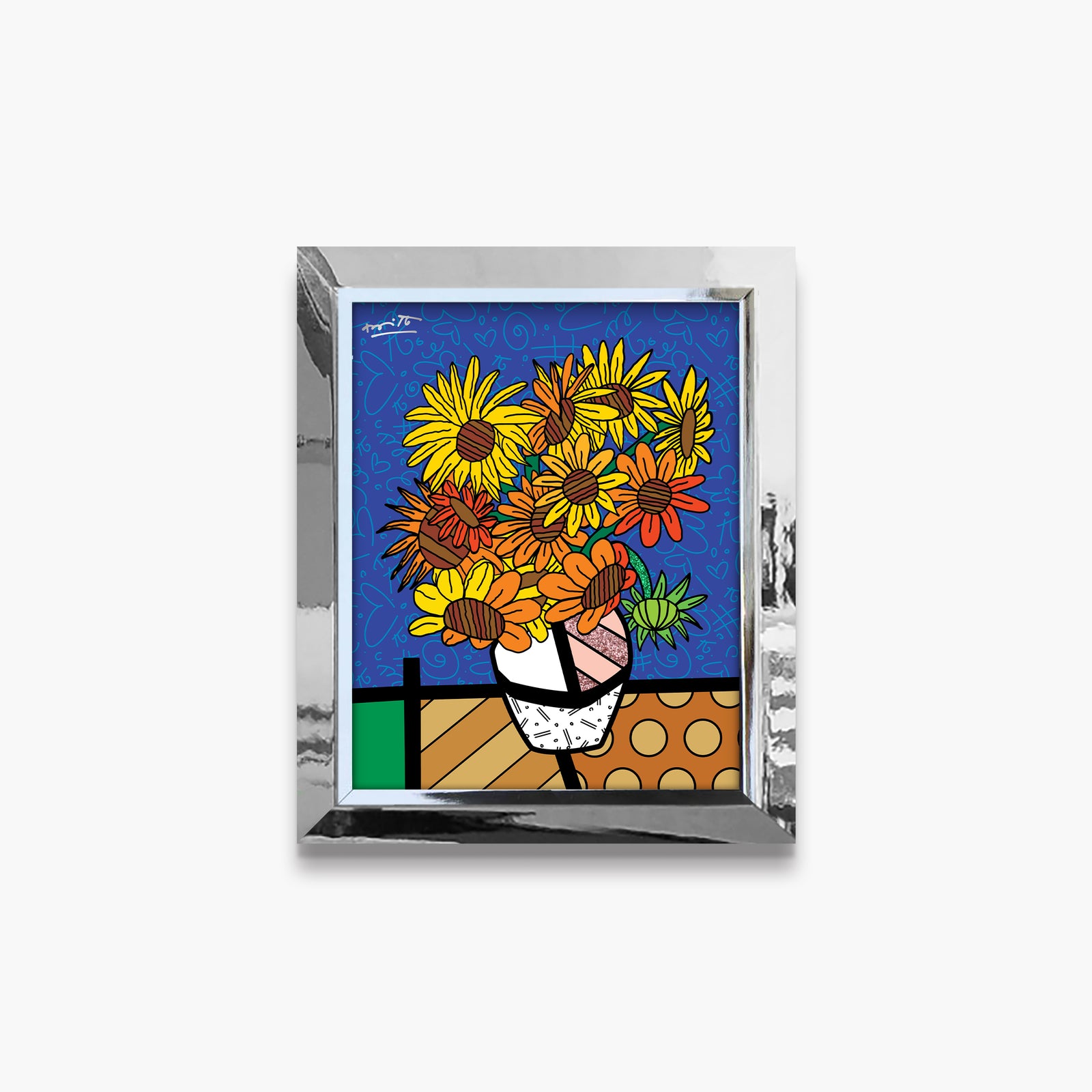 Golden Sunflowers - Limited Edition Print