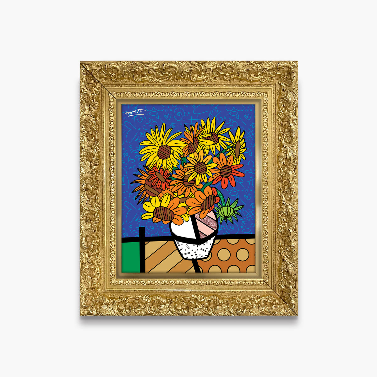 Golden Sunflowers - Limited Edition Print