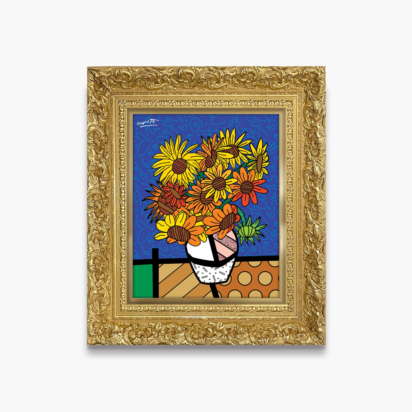 Golden Sunflowers - Limited Edition Print