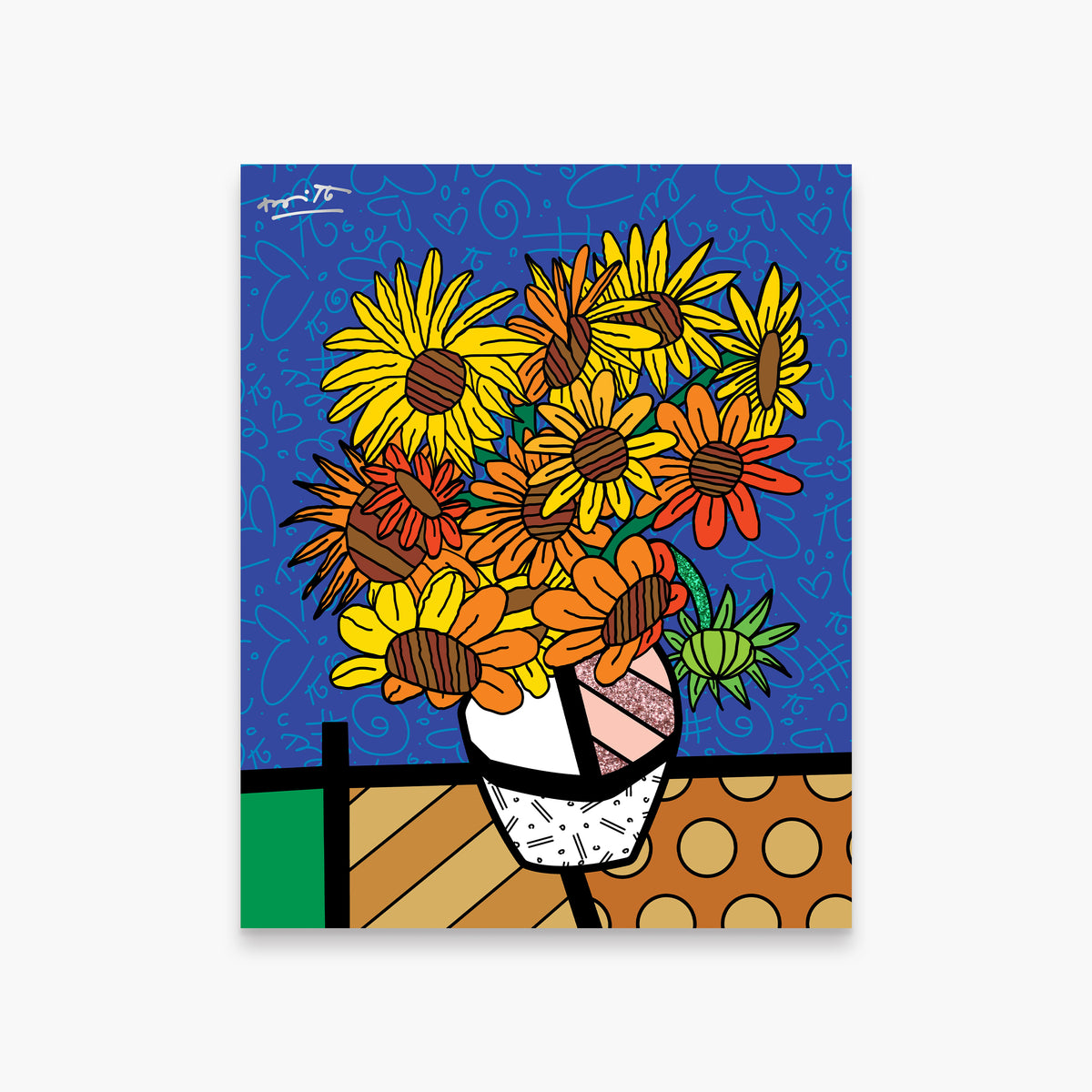 Golden Sunflowers - Limited Edition Print