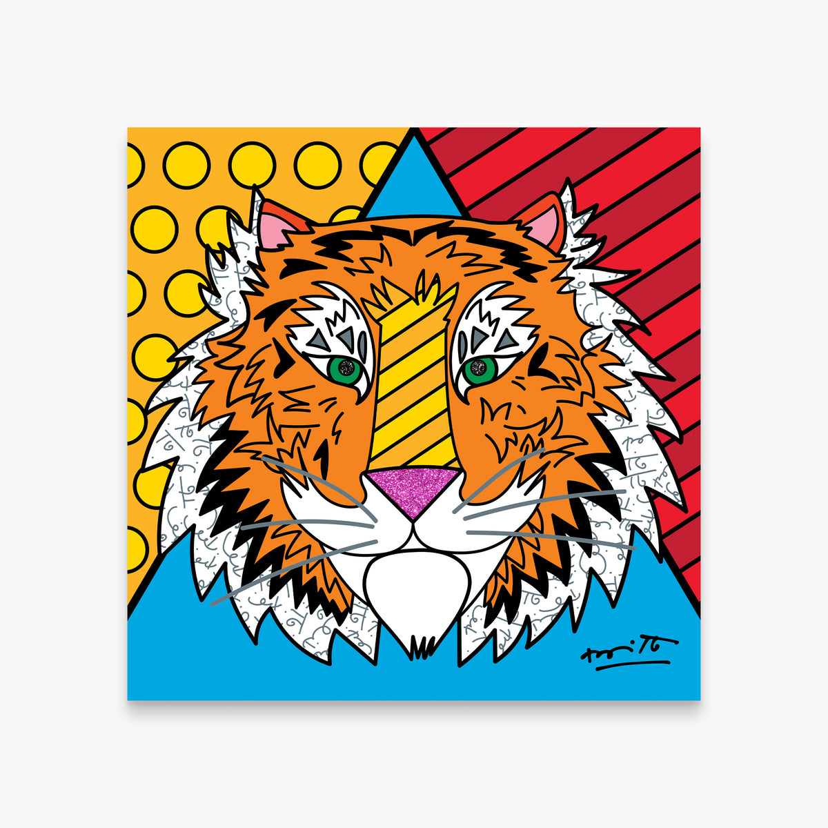 Tiger Love - Limited Edition Print