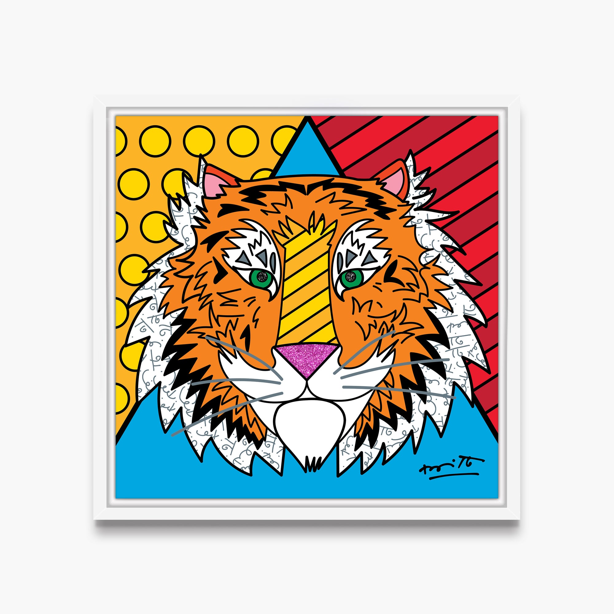 Tiger Love - Limited Edition Print - Shop Britto