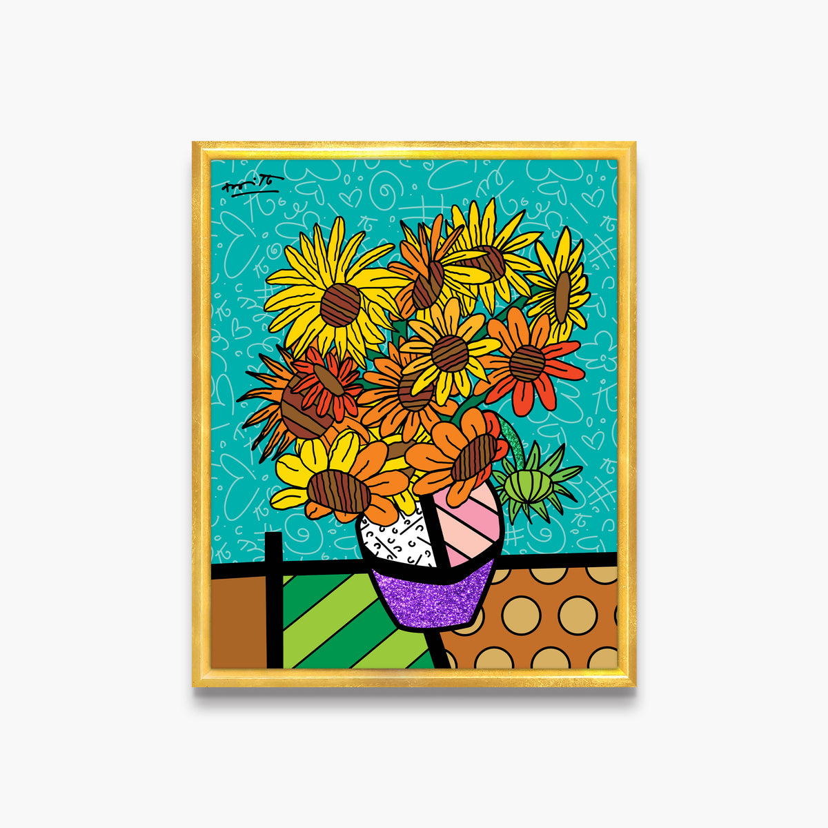 Radiant Sunflowers - Limited Edition Print