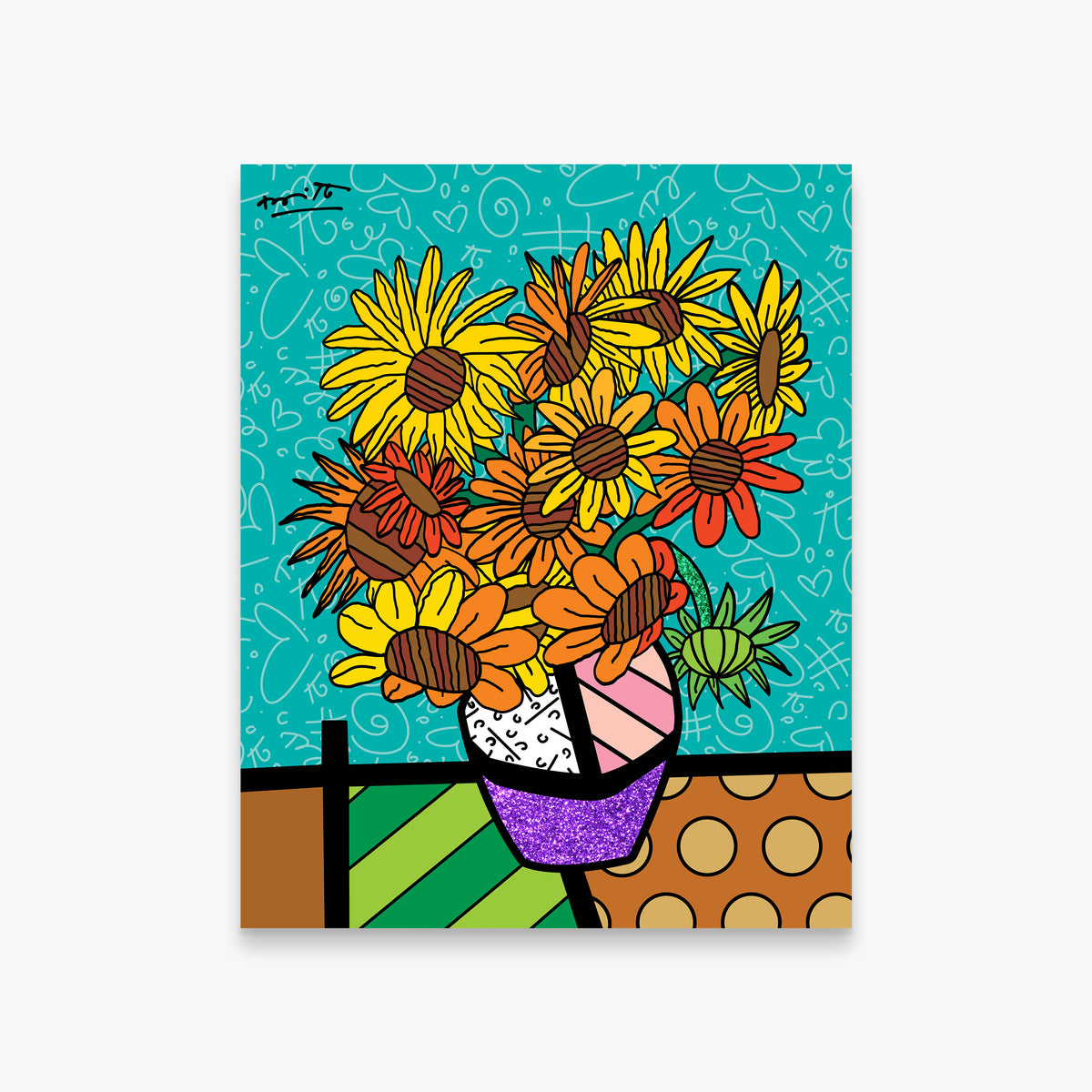 Radiant Sunflowers - Limited Edition Print